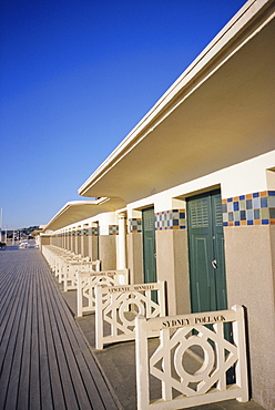 Pompeian baths, Deauville, Basse Normandie (Normandy), France, Europe