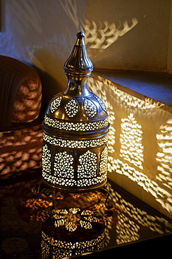 Moroccan lantern, Morocco, North Africa, Africa