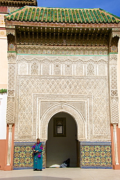 Zawiyya of Sidi Bel Abbes, Marrakech, Morocco, North Africa, Africa