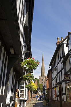 Church Lane, Ledbury, Herefordshire, England, United Kingdom, Europe