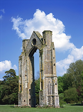 Abbey ruins, Little Walsingham, Norfolk, England, United Kingdom, Europe