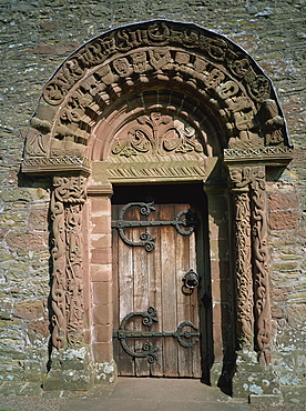 Kilpeck church, Herefordshire, England, United Kingdom, Europe