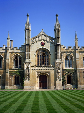 Corpus Christi College, Cambridge, Cambridgeshire, England, United Kingdom, Europe