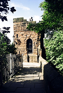 Boneswaldesthornes Tower, Chester City Walls, Chester, Cheshire, England, United Kingdom, Europe