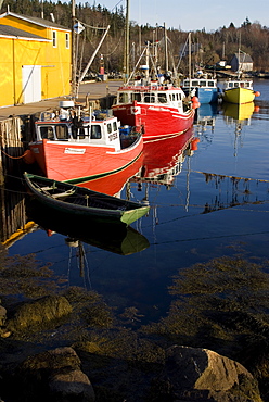 North West Cove fishing village, Nova Scotia, Canada, North America