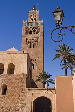 Koutoubia (The Booksellers' Mosque), Marrakech, Morocco, North Africa, Africa