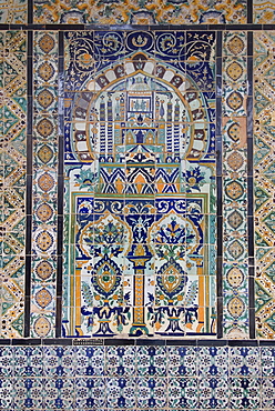 Detail, Tomb of Sidi Sahabi and holy site, Kairouan, Tunisia, North Africa, Africa