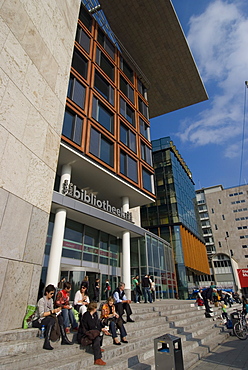 The New Library (Bibliotheek) in the Eastern Docks, Amsterdam, Netherlands, Europe