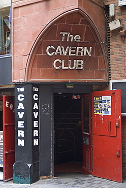 The Cavern Club, Matthew Street, Liverpool, Merseyside, England, United Kingdom, Europe