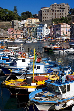 The Marina Piccola (small marina), Sorrento, UNESCO World Heritage Site, Campania, Italy, Europe