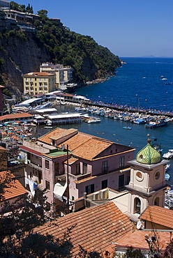 The Marina Piccola (small marina), Sorrento, UNESCO World Heritage Site, Campania, Italy, Europe