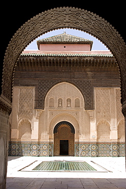 Medersa Ben Youssef, Marrakech, Morocco, North Africa, Africa