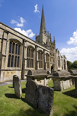 Burford Church, Burford, Oxfordshire, England, United Kingdom, Europe