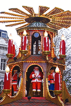 The annual Frankfurt Christmas Market, Birmingham, West Midlands, England, United Kingdom, Europe