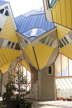 Cubic House (Kubuswoningen), designed by Piet Blom, Rotterdam, Netherlands, Europe