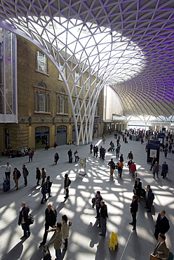 New concourse, Kings Cross Station, London, England, United Kingdom, Europe