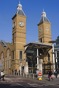 Liverpool Street train station, London, EC2, England, United Kingdom, Europe