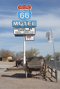 The Route 66 Motel, Seligman, Arizona, United States of America, North America