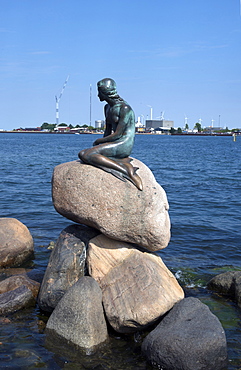 The Little Mermaid sculpture, Copenhagen, Denmark, Scandinavia, Europe