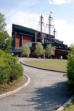 View of the Vasa Ship Museum, Stockholm, Sweden, Scandinavia, Europe