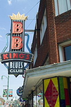 BB King's Blues Club, Beale Street, Memphis, Tennessee, United States of America, North America