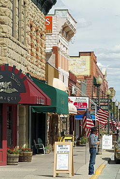 Main Street, Cody, Wyoming, United States of America, North America