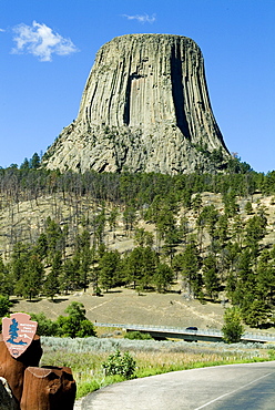 Devil's Tower National Monument, Wyoming, United States of America, North America