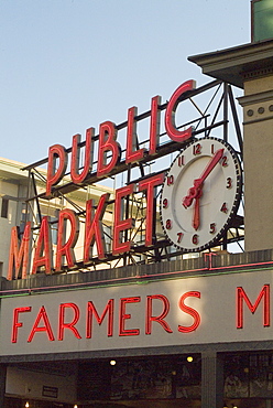 Pikes Market, Seattle, Washington state, United States of America, North America