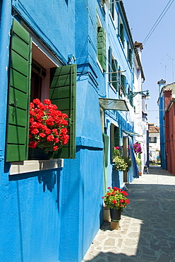 Burano, island near Venice, Veneto, Italy, Europe