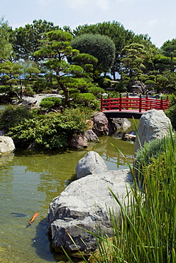 Japanese Gardens, Monte Carlo, Monaco, Europe