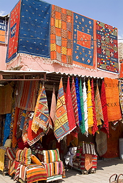 Carpets, Place de Criee, Souks, Marrakech, Morocco, North Africa, Africa