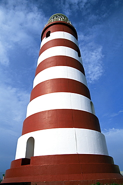 Lighthouse, Hopetown, Abaco, Bahamas, West Indies, Central America