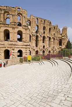 Roman Colosseum, El Jem, UNESCO World Heritage Site, Tunisia, North Africa, Africa