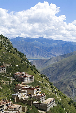 Ganden Monastery, near Lhasa, Tibet, China, Asia