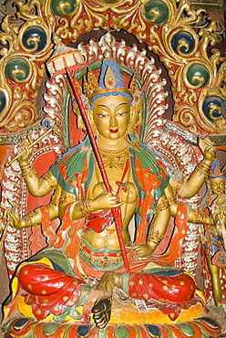 Sculpture, Kumbum, Gyantse, Tibet, China, Asia