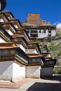 Kumbum, Gyantse, Tibet, China, Asia