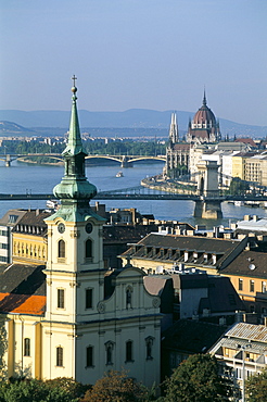 Budapest and the River Danube, Hungary, Europe