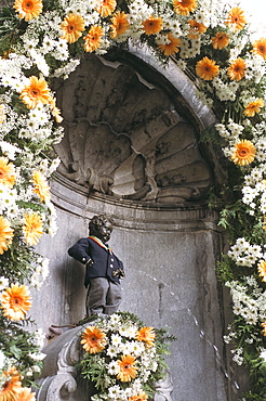 Manneken Piss, Brussels, Belgium, Europe