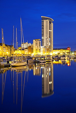 Swansea Marina, Swansea, West Glamorgan, South Wales, Wales, United Kingdom, Europe