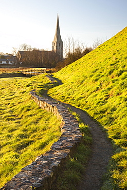 St. Mary's Church, Kidwelly, Carmarthenshire, Wales, United Kingdom, Europe