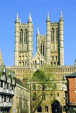 Lincoln Cathedral, Lincoln, Lincolnshire, England, UK, Europe