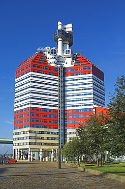 Uitken lookout in Gothenburg, Goteborg harbour, Sweden, Scandinavia, Europe