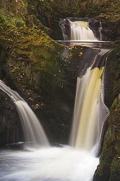 Pecca Falls, Ingleton waterfalls walk, Yorkshire Dales National Park, North Yorkshire, Yorkshire, England, United Kingdom, Europe