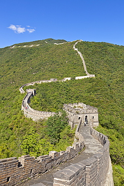 The Great Wall of China, UNESCO World Heritage Site, Mutianyu, Beijing District, China, Asia