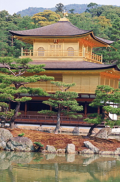 The Golden Pavilion, Kinkaku-Ji, Kyoto, Japan