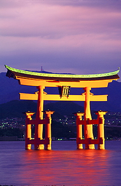 Torii Gate Shrine (Itsukushima-Jingu), Miya Jima Island, Japan