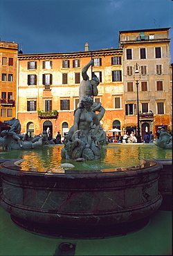 Piazza Novana fountain, Rome