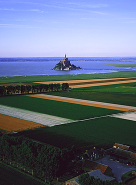 Mont St Michel, La Manche region