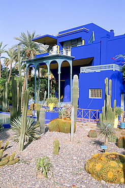 Jardin Majorelle, Marrakech (Marrakesh), Morocco, North Africa, Africa