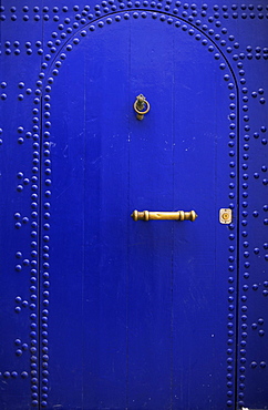 Door in the Medina, Essaouira, Morocco, North Africa, Africa